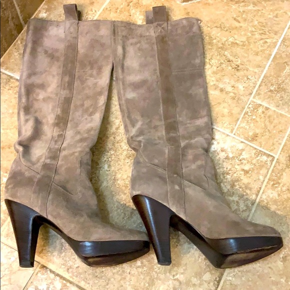 L’Autre Chose suede boots made in Italy - Picture 1 of 4